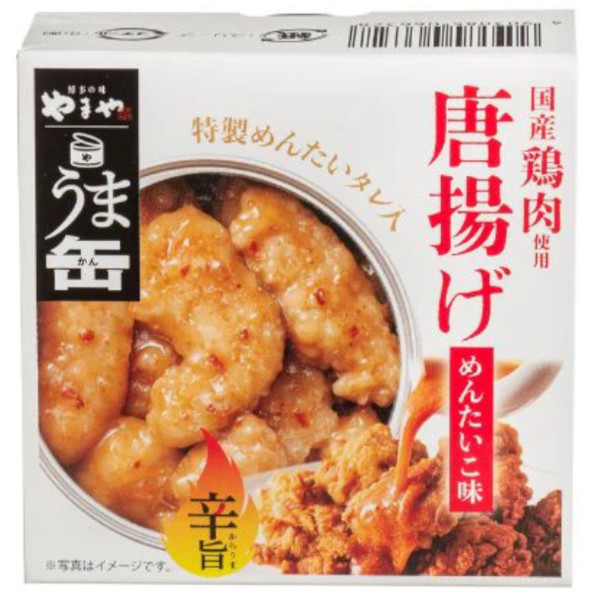 やまや「国産鶏 唐揚げ」明太子味(辛旨)65g×24缶サムネイル