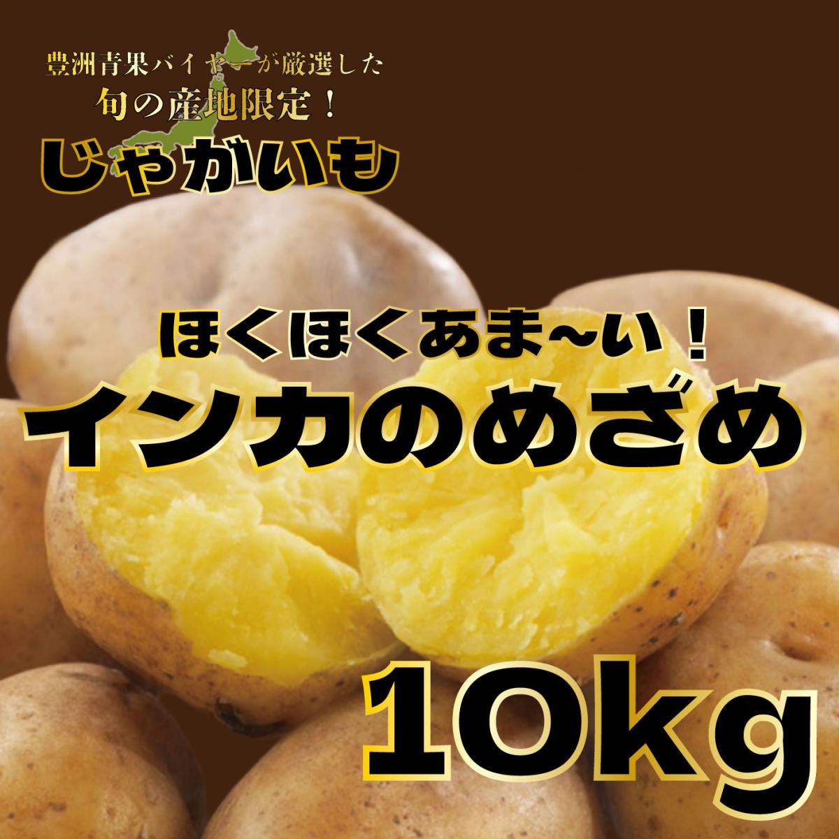 【インカのめざめ　10キロ　じゃがいも　甘くておいしいじゃがいも】　豊洲市場より　ブランドサムネイル