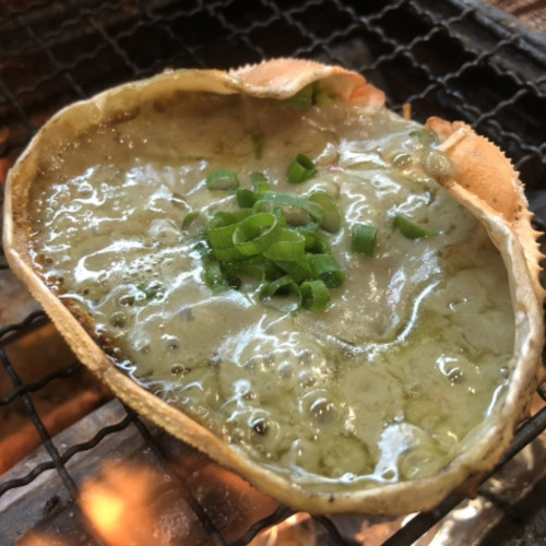 カニ味噌甲羅　4個(1パック2個入り)ズワイガニ　青森製造サムネイル