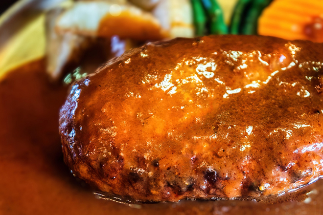 【1kg】ビックハンバーグ/牛肉&豚肉!たっぷり200gのビックサイズサムネイル