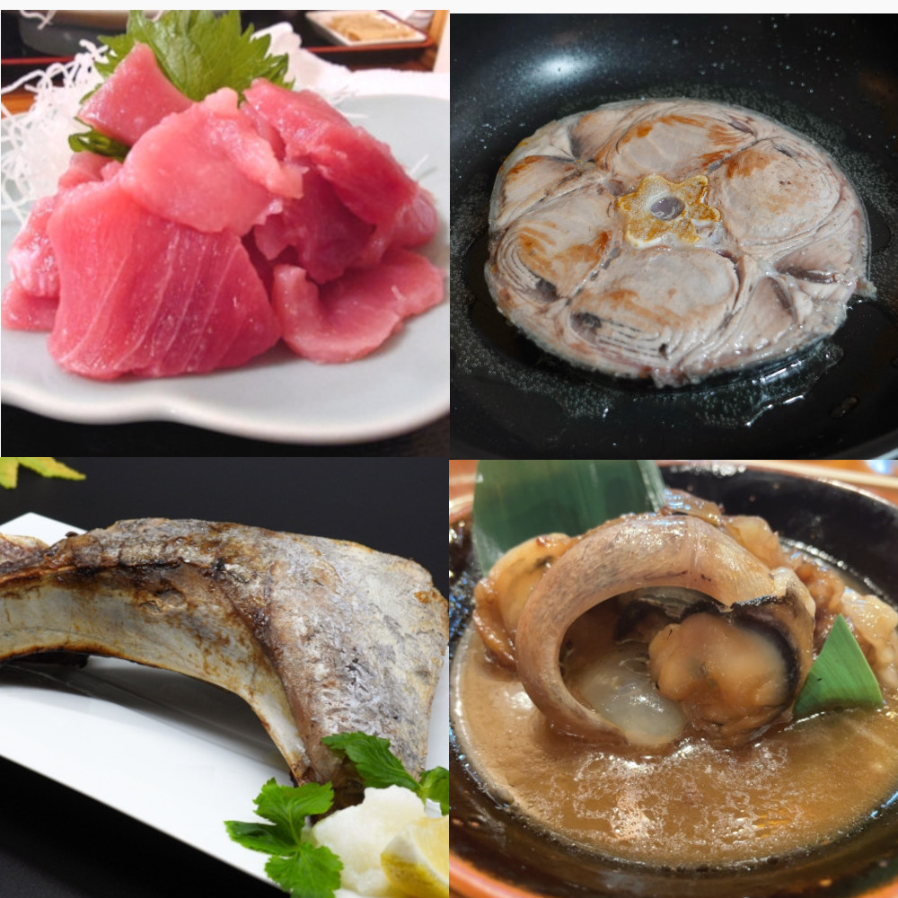 ★訳あり【まぐろ4点セット】計約3kg(赤身・カマ・兜・テール)サムネイル