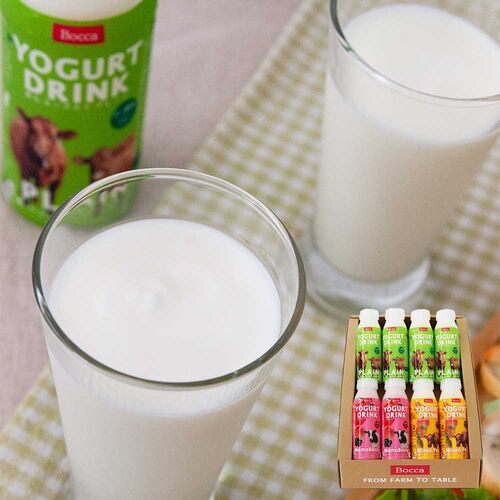 【北海道牛乳100%】Bocca　飲むヨーグルト8本セット　牧家　冷蔵サムネイル